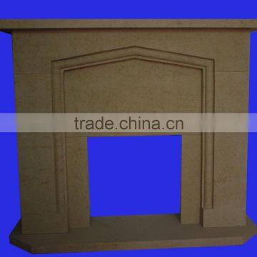 indoor freestanding fireplace mantel