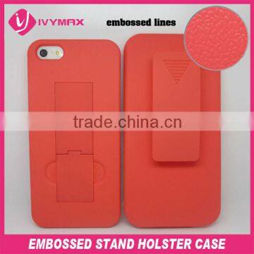 new cover embossed cell phone case for apple iphone 5" case