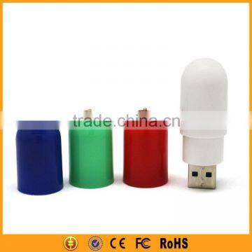 Capsule Shape Plastic 16gb 32 gb Stick USB Memory