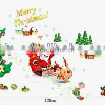 Santa Claus wall sticker Christmas window sticker