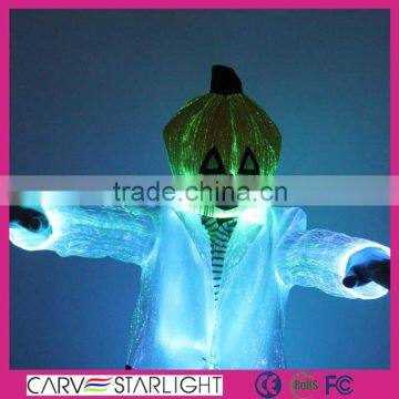 Light up Pumpkin Halloween Hat Luminous Witch Hat Pumpkin Hat photo-3
