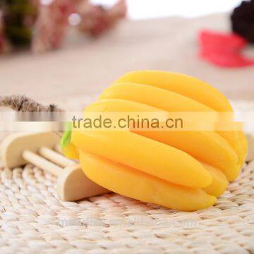 Mendior Thai fruit shaped banana handmade soap with rope home funny hand face soap whitening moisturing OEM custom brand