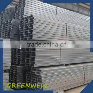 Newest customized vertical channel steel profile 150mm