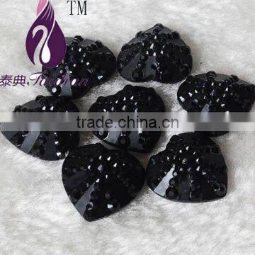 20mm All-Star Heart Rhinestone ,Resin Flatback Gems ,Garment DIY Accessories