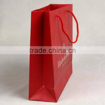 Cosmetic Paper Bag for ElizabethArden Shipping Bags With Polyester String for Cosmetic photo-3