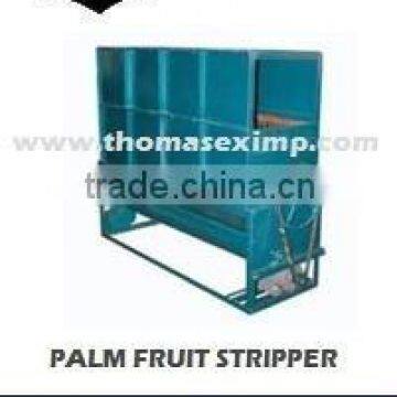 Palm fruit from bunch separating machine / stripper