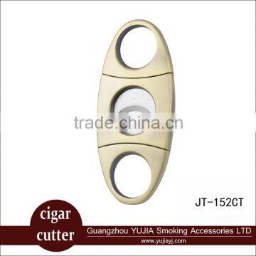 Guangzhou YuJia oval cigar cutter metal cigar cutter with good box cutter wholesale