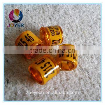 Racing Pigeon Ring With Crown Pigeon Band Ring Pigeon Leg Ring/// photo-2