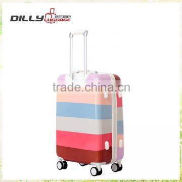 abs suitcase 4wheels trolley suitcase canbin size travel suitcase