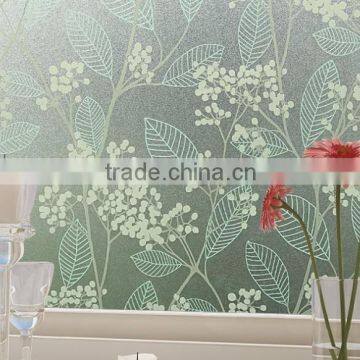 PVC Adhesive Static Cling Frosted Privacy Decorative Window Film 60cm x 100cm Free Shipping photo-6