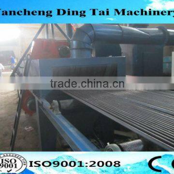 Round steel shot blasting machine for rust cleaning