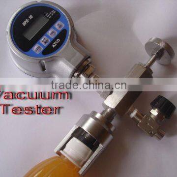 VACUUM TESTER FOR HOT FILLED JUICE BOTTLE/CONTAINER