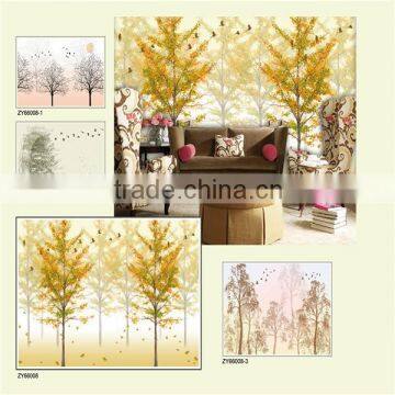 Wonderful customized 3d mural wallpaper for wall decoration