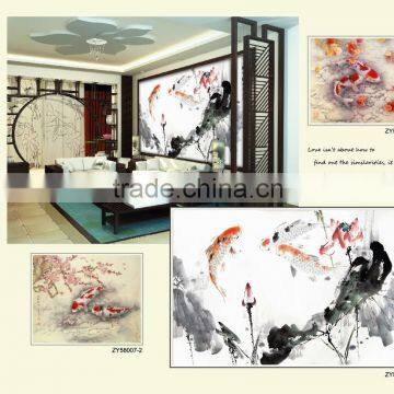 Tv Background Wall Deocr Wallpaper Murals