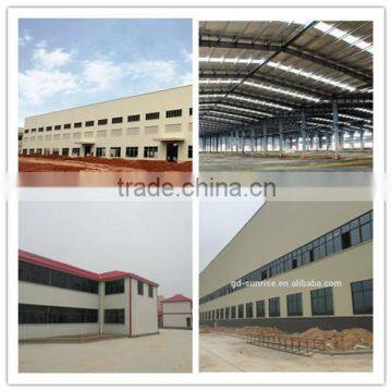 Light Type and Q345,Q235 Grade steel structure workshop