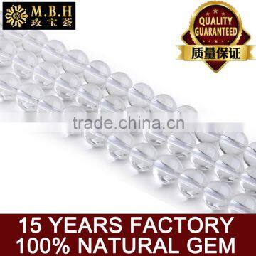 Hot Natural White Crystal Beads Semi Finished Products Fashion Color Gem Hand DIY Hand Jewelry Manufacturers Wholesale