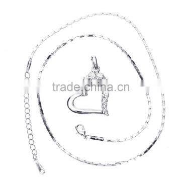 18k Fashion Gold Heart Jewellery Designs Statement Necklace 2015 Supplier's Choice photo-6