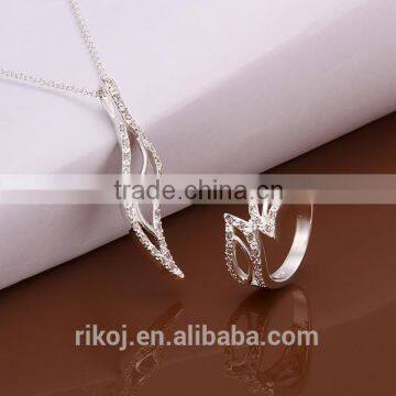 2015 wholesale 925 sterling silver women jewelry sets