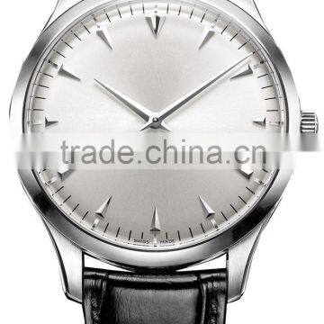 YB Classic Black Luxury Men Watch Stainless Steel Leather Watch photo-5