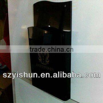 acrylic display stand for wall-hung type document display