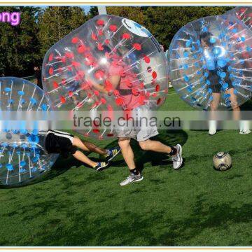 Hot sale inflatable sport toy bumper ball, wholesales zorb ball soccer for football