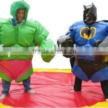 sumo suits,sport game Type and PVC,PVC tarpaulin with cotton inside Material inflatable wrestling sumo suits for kids&adults