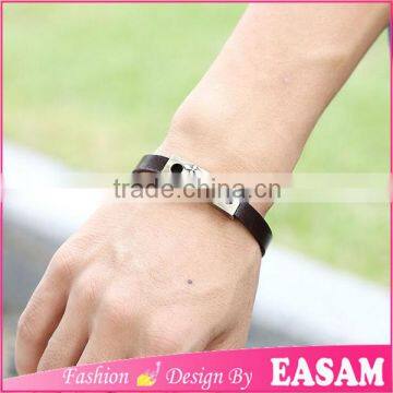 Bracelet Making Suppliers Leather Bracelet/ Leather Bracelet With Magnetic Clasp photo-2