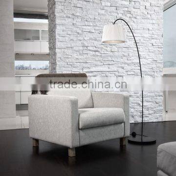 popular white quartz decorative stone for tv wall