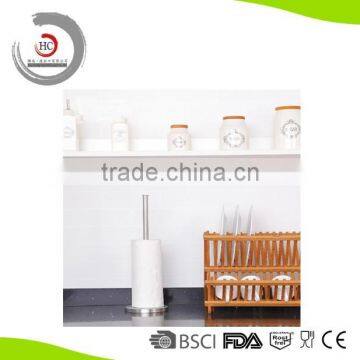 Stainless Steel Homeware Product Of Standing Towel Holder Kitchen Paper Holder