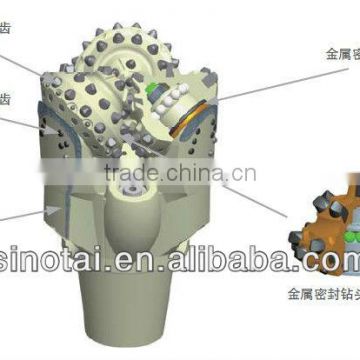 8-1/2GHJ437T Series Tri-cone Rock Bits With Metal-sealing Bearing System for hard rock