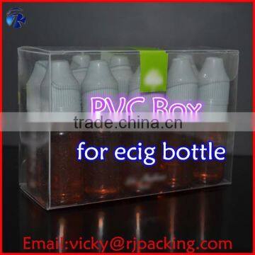 Wholesales paper tube/PS tube/pvc box for ecig 15 ml e juice glass bottle                        
                                                Quality Choice