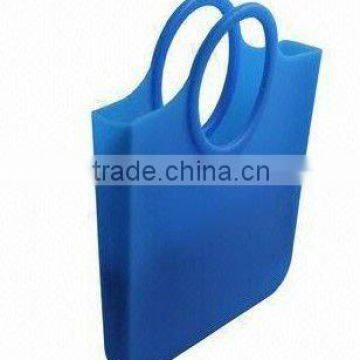 Silicone shopping bags with wide used, ideal for promotional gifts