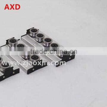 Simple assembly built biaxial core rail SGR15 sliding wheel SGB-4 or SGB-5