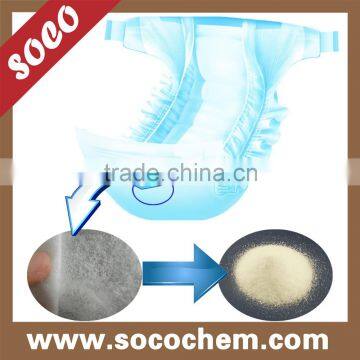 Biodegradable Super Absorbent Polymer For Hygienic Grade Sanitary Pad