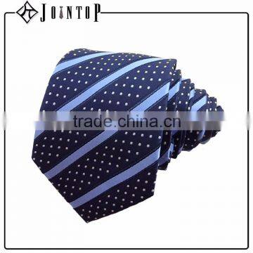 custom made man silk import uniform stripe tie with top qualiry