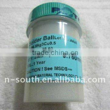 BGA solder balling reballing balls 0.76 mm 250K pc/BOTTLE lead free