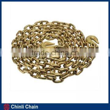 US Type Ratched Type load binder ,G43 Lashing chain with hooks