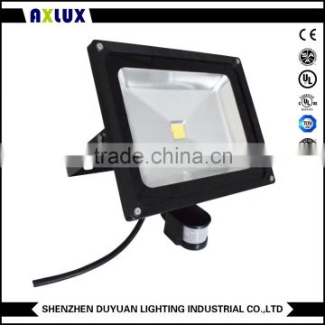 new 2 led 80w economy led flood lights IP65 with sensor 3 years warranty