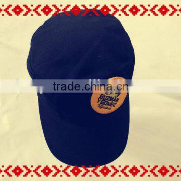 embroidery 100% cotton military cap