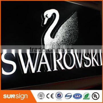 Machine Made China Supplier Waterproof Led Acrylic Signage