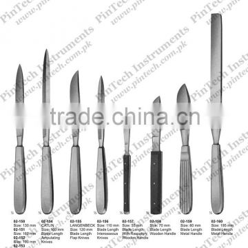 Surgical Amputating Knives Cartilage Knives Autopsy Knives Medical Instruments