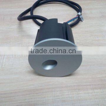 2016 round sand blasted glass surface mounted outdoor led stair wall light