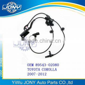For TOYOTA COROLLA 2007-2012 front ABS sensor right OEM 89543-02080