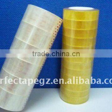 Hot Sale 1" Core BOPP Stationery Tape With Various Colors and Plastic Core photo-3