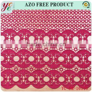 High Quality Chemical Embroidery Fabric Water Soluble Fabric Embroidery photo-4