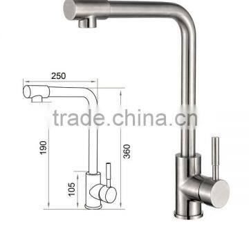 SUZAN(2204) European style lead free SUS304 stainless steel kitchen faucet&tap(2204)