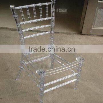 Crystal Clear Resin Chiavari Chair For Royal Wedding Chair photo-2
