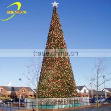 Shopping Mall Outdoor Large Christmas Tree With Star Garden Decoration photo-3