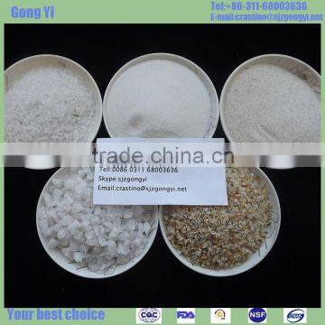 quartz sand for construction and concrete