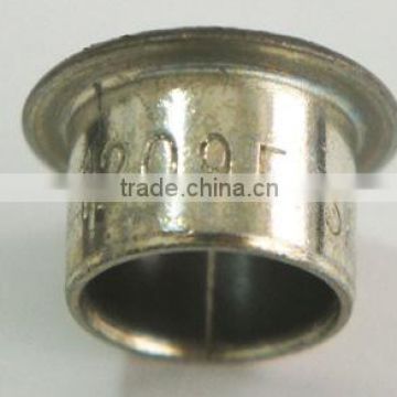 Copper plated flanged steel bushing with Teflon(PTFE)